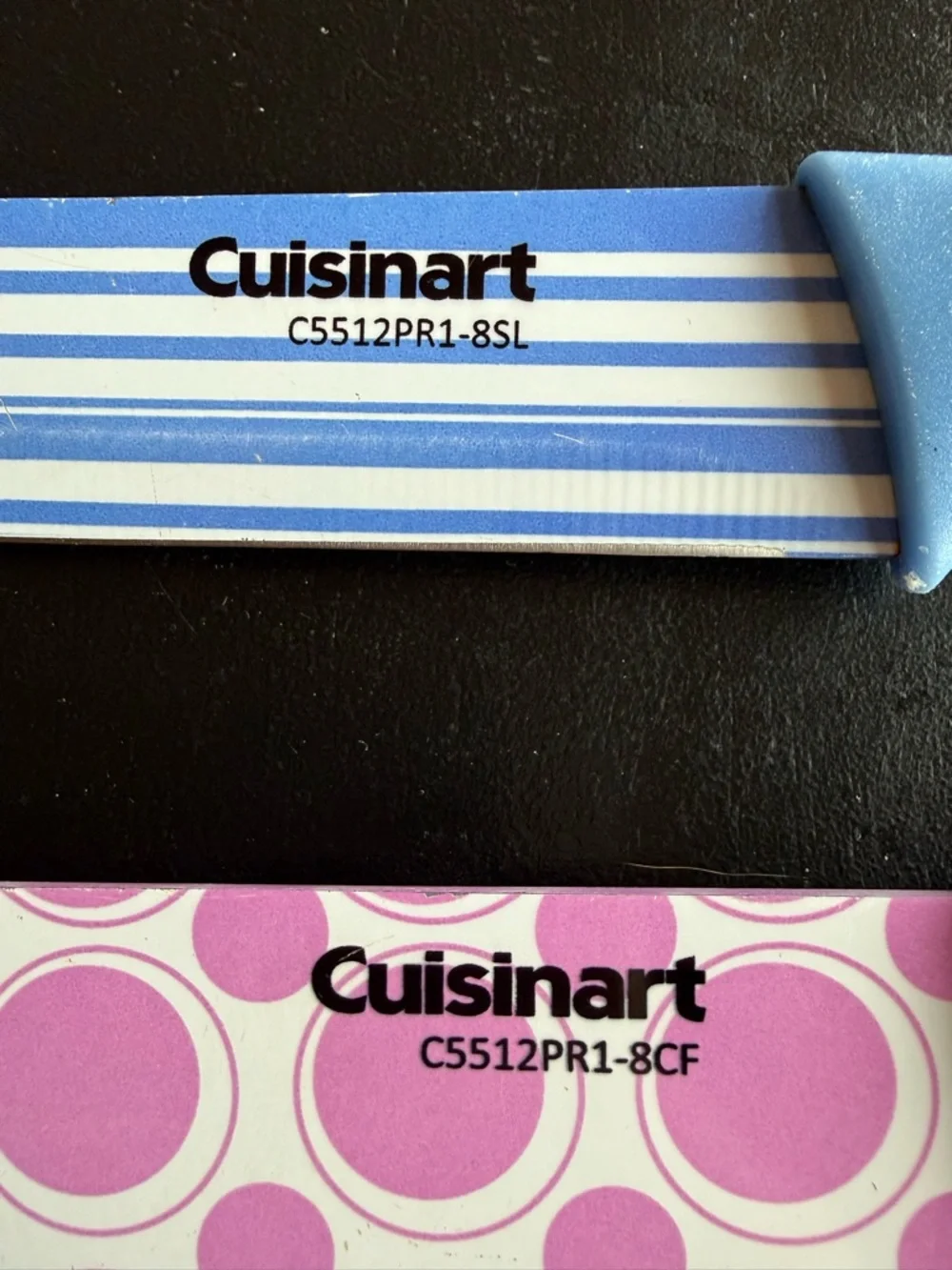 Cuisinart Nonstick Kitchen Knife Lot Chef Slicing Knife 8 Inch W Covers‎
